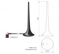 Antenne Bad Blankenburg - Magnethaftantenne, GSM UMTS LTE 5G Bluetooth WLAN FAKRA-F - 3360.01