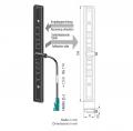 Antenne Bad Blankenburg - Klebeantenne ISM 868 MHz, FAKRA (f)-Z - 4466.03