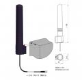 Antenne Bad Blankenburg - Stationsantenne, GSM, UMTS, LTE, Bluetooth, WLAN - FAKRA(f), 3m - 4938.08