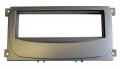 Einbaurahmen fr DIN Autoradio in Ford Focus, Mondeo, S-Max, Galaxy (ab 2007) - dunkelsilber