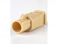 Fakra Gehuse (Stecker) - I (beige) - fr RG58 Kabel - ATTB 4698.09