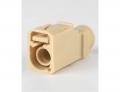 Fakra Gehuse (Buchse) - I (beige) - fr RG174 Kabel - ATTB 4699.04