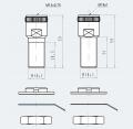 Montage Set fr Dcher Al (Wohnmobil) - Sandwich Bauweise - nur fr 4736 - ATTB 4755.02