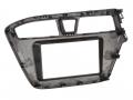 Einbaurahmen Inbay fr DIN Autoradio in Hyundai I20 (2014-2020) - black