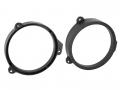 Lautsprecherringe fr Subaru Legacy / Outback, Toyota Aygo / Auris / Corolla - 165 mm - Tre Front