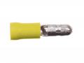 ACV Rundstecker gelb 4.0 - 6.0 mm (100 Stck) - 340025-3