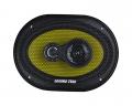 Ground Zero GZTF 69X - 15x23cm (6x9 Zoll) 3-Wege-Lautsprecher mit 190 Watt (RMS: 130 Watt)