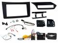 Einbauset mit Lenkradadapter fr Doppel DIN Autoradio in E-Klasse Mercedes (2009-2012, W212)