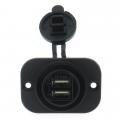 Dietz 24024 - Doppel USB Ladebuchse - 2 x je 2,4 A maximal