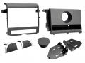 Einbauset mit Lenkradadapter fr Doppel DIN Autoradio in Land Rover Discovery IV 4 (L319, 2009-2016)