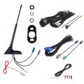 Dietz Antennenset A2, UKW, DAB+, GPS, 23cm Stab, 7,5m Kabel, DIN, ISO, FAKRA, SMB - A2T0L750UNI