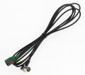 Dietz Antennenset A3, UKW, DAB+, GPS, DVB-T2, 23cm Stab, 7,5m Kabel, DIN, ISO, FAKRA - A3T0L750UNI