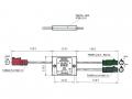 Dietz Antennenset A3, UKW, DAB+, GPS, DVB-T2, 23cm Stab, 7,5m Kabel, DIN, ISO, FAKRA - A3T0L750UNI