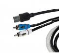 3,5-mm-AUX-Eingang zur Buchse RCA-Verbindung zu USB 3.0, 0,5 m, Marinequalit�t - SMRAUXUSB3