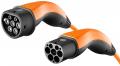 Lapp Mobility Spiral Ladekabel Typ 2, Mode 3, 20 A, 3-phasig, bis zu 11 kW, 5 m, orange - 61799