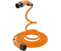 Lapp Mobility Helix Ladekabel Typ 2, Mode 3, 32 A, 3-phasig, bis zu 22 kW, 5 m, orange - 61798