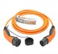 Lapp Mobility Ladekabel Typ 2, Mode 3, 32 A, 1-phasig, bis zu 7,4 kW, 7 m, orange - 61791