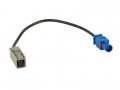 Antennenadapter - Fakra C (Stecker) - GT5-1S-HU (Buchse) - LEONI / ROKA PRO - ACV 1502-61-1