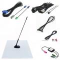 Dietz Antennentrger-Set A3 T3 - UKW, DAB+, GPS, DVB-T2, 43cm Stab, 7,5m Kabel - A3LT3L750UNI