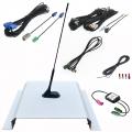 Dietz Antennen-Set A3 - UKW / DAB+ / GPS / DVB-T2, 7,5m Kabel, DIN / ISO / FAKRA /SMB - A3LT4L750UNI