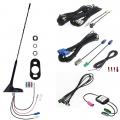Dietz Antennenset A3, UKW, DAB+, GPS, DVB-T2, 43cm Stab, 7,5m Kabel, DIN, ISO, FAKRA - A3LT0L750UNI