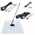 Dietz Antennentrger-Set A2 T3 - UKW, DAB+, GPS, 43cm, 7,5m Kabel, DIN, FAKRA, SMB - A2LT3L750UNI
