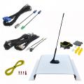Dietz Antennentrger-Set A2 T4 - UKW, DAB+, GPS, 43cm, 5m Kabel, Fakra, DIN, SMB - A2LT4L500UNI