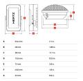 Hertz MP 28.3 - 2,8 cm Hochtner-Lautsprecher mit 180 Watt (RMS: 90 Watt)