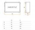 Hertz MPBX 250 S2 - 30 cm Passiv Subwoofer mit 1000 Watt (RMS: 500 Watt)