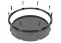 Hertz CG 200 - 200 mm Subwoofer-Gitter fr CS 200 S4