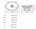 Hertz DCX 570.3 - 13x18cm (5x7 Zoll) 2-Wege-Lautsprecher mit 120 Watt (RMS: 60 Watt)