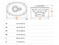 Hertz DCX 690.3 - 15x23cm (6x9 Zoll) 3-Wege-Lautsprecher mit 180 Watt (RMS: 90 Watt)