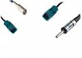 Antennenverlngerung Set - Fakra Z (Buchse) - SMB (Buchse) - DIN (Stecker) - 5,0 m