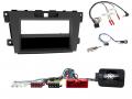 Einbauset mit Lenkradadapter fr DIN Autoradio in Mazda CX-7 (2009-2013)