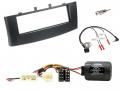 Einbauset mit Lenkradadapter fr DIN Autoradio in Mitsubishi Colt (2008-2012)