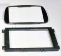 Einbaurahmen fr Doppel DIN Autoradio in Ford Focus, Mondeo, Galaxy, C-Max, S-Max - schwarz glnzend