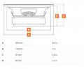 Hertz SV 200L - 20 cm Mitteltner-Lautsprecher mit 500 Watt (RMS: 250 Watt)