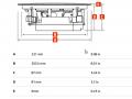 Hertz HEX 6.5 IC-W - 16,5 cm 2-Wege-Lautsprecher mit 100 Watt (RMS: 50 Watt) - wei