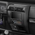 Einbaurahmen fr Doppel DIN Autoradio in Jeep Wrangler (1997-2002) - Metra 95-6549