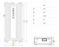 Hertz HMP 1D - 1-Kanal Endstufe mit 600 Watt (RMS: 300 Watt)