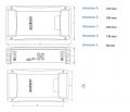 Audison Voce AV quattro - 4/3/2-Kanal Endstufe mit 2400 Watt (RMS: 1200 Watt)