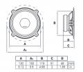 Audison Prima APX 5 - 13 cm 2-Wege-Lautsprecher mit 150 Watt (RMS: 50 Watt)