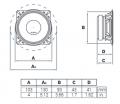 Audison Prima AP 4 - 10 cm Tiefmitteltner-Lautsprecher mit 120 Watt (RMS: 40 Watt)