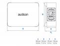 Audison Prima APBX 8 AS2 - 20 cm Aktiv Subwoofer mit 500 Watt (RMS: 250 Watt)
