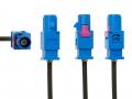 Antennenadapter - GT16-1S-HU (Buchse) - Fakra C (Stecker) - LEONI / ROKA PRO - ACV 1502-62-1