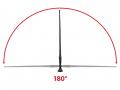 ACV Dachantenne AM/FM DAB+ geeignet 0 - 180 passiv flexibel DIN schwarz - 152000-21