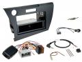 Einbauset mit Lenkradadapter fr DIN Autoradio in Honda CR-Z (2010-2013)