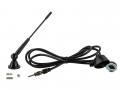 ACV Dachantenne AM/FM 0 - 180 Stabneigung flexibel 14cm passiv DIN schwarz - 152000-54