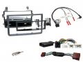 Einbauset mit Lenkradadapter fr Doppel DIN Autoradio in Nissan 350Z (05-08), Roadster - Bose