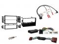 Einbauset mit Lenkradadapter fr Doppel DIN Autoradio in Nissan 350Z, Roadster (2002-2005) - Bose